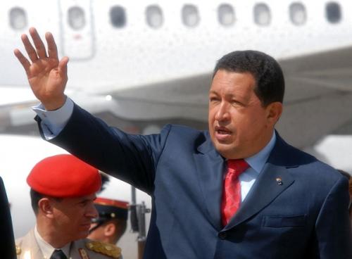 Venezuela's President Hugo Chavez 